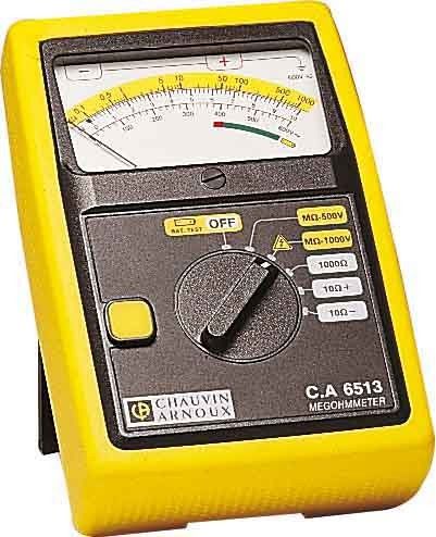 Megohnmeter CA 6513 Megohnmeter CA 6513