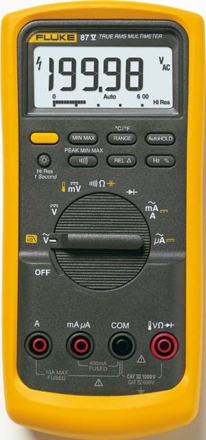 Echteffektiv-Multimeter 87-5/EUR Echteffektiv-Multimeter 87-5/EUR