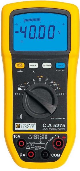 Digitalmultimeter C.A5275 Digitalmultimeter C.A5275