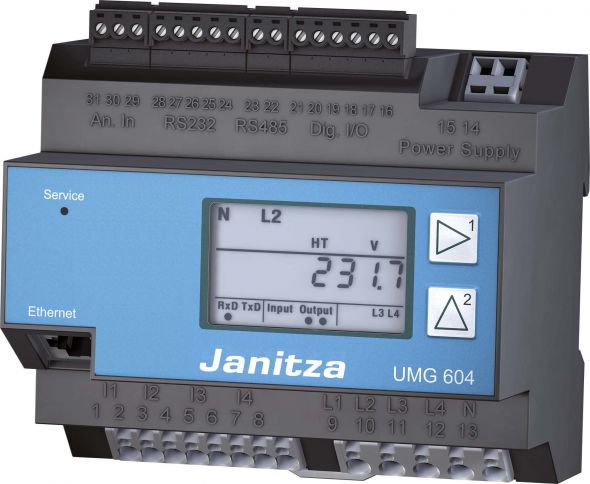 Netzanalysator UL UMG 604E-PRO230V(UL) Netzanalysator UL UMG 604E-PRO230V(UL)