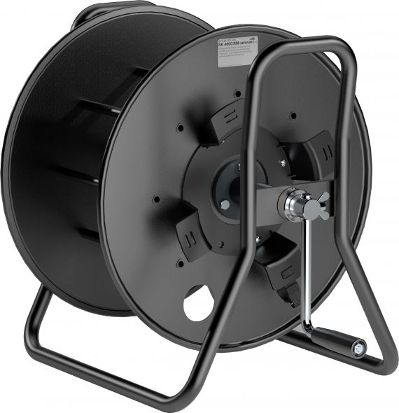 Stahlblech-Kabeltrommel SK 4600.RM-schwarz Stahlblech-Kabeltrommel SK 4600.RM-schwarz