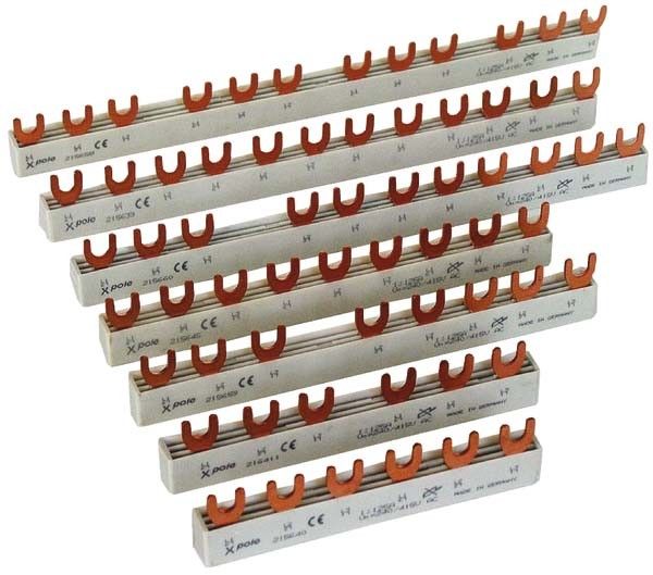 Euro-Vario-Sammelschiene EVG163PHASN8MODUL/LS Euro-Vario-Sammelschiene EVG163PHASN8MODUL/LS