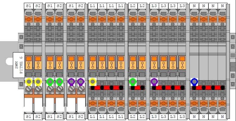 Wandlerprüfklemme XSK281 Wandlerprüfklemme XSK281