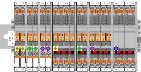 Wandlerprüfklemme XSK281 Wandlerprüfklemme XSK281