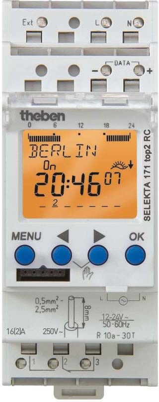 Zeitschaltuhr SELEKTA 171top2RC24V