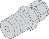 Klemmringverschraubung CF-M-3-G1/4-A4