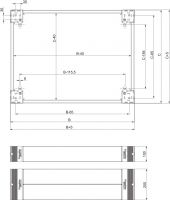 Sockel 100mm NSYSPS6100