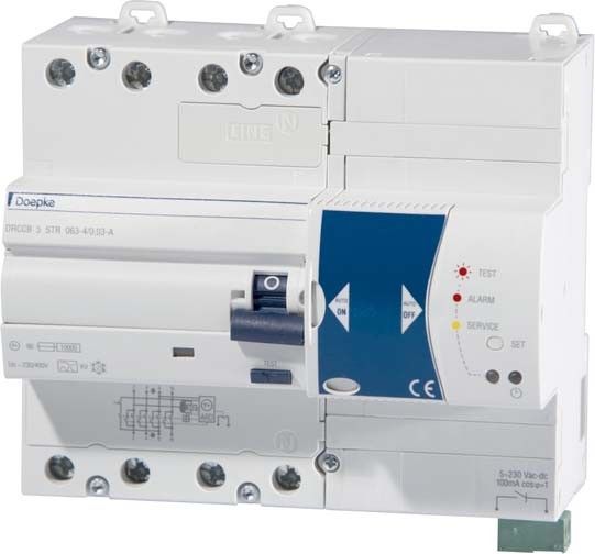 Fehlerstromschutzschalter DRCCB5STR040-4/0,03A Fehlerstromschutzschalter DRCCB5STR040-4/0,03A