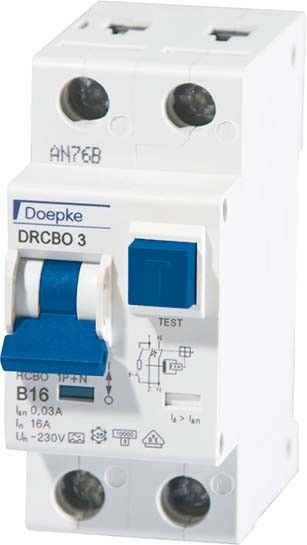 FI/LS-Kombination/RCBO DRCBO3 B10/0,03/1N-A FI/LS-Kombination/RCBO DRCBO3 B10/0,03/1N-A
