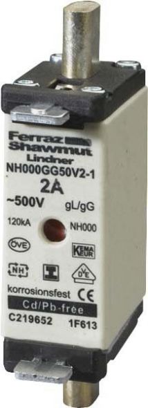 NH-Sicherung NH000 16A gL/gG NH-Sicherung NH000 16A gL/gG