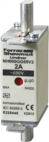 NH-Sicherung NH000 25A gL/gG NH-Sicherung NH000 25A gL/gG