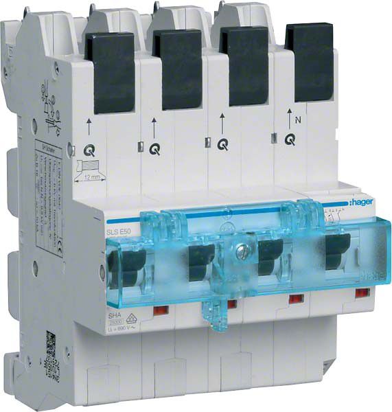 SLS-Schalter HTS650E 4-pol 50A E SS SLS-Schalter HTS650E 4-pol 50A E SS