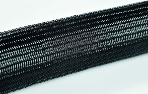 Geflechtschlauch HEGPA6620 PA66 BK 50 Geflechtschlauch HEGPA6620 PA66 BK 50