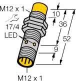 Sensor induktiv Ni8U-EM12-AP6X-H1141 Sensor induktiv Ni8U-EM12-AP6X-H1141