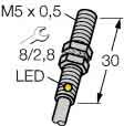 Sensor,ind.,M5x0,5 m.Kabel Bi1-EG05-AP6X