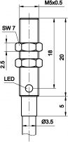 Sensor induktiv IB050106