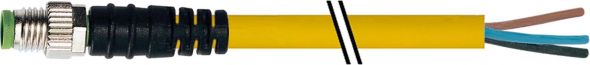 M8-Stecker gerade 7000-08001-0500500 M8-Stecker gerade 7000-08001-0500500