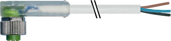 M12-Buchse gew. mit LED 7000-12421-2143000 M12-Buchse gew. mit LED 7000-12421-2143000