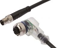 Anschlußkabel 0,6m M12/M8 VK060F62