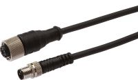 Anschlußkabel 0,6m M12/M8 VK060F64