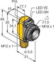 Reflexionslichttaster QS18VP6DQ8