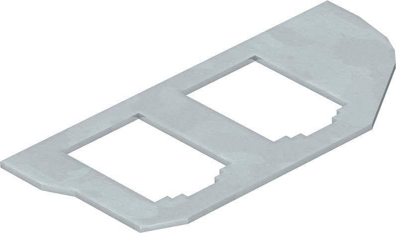 Montageplatte MPRM2 2B