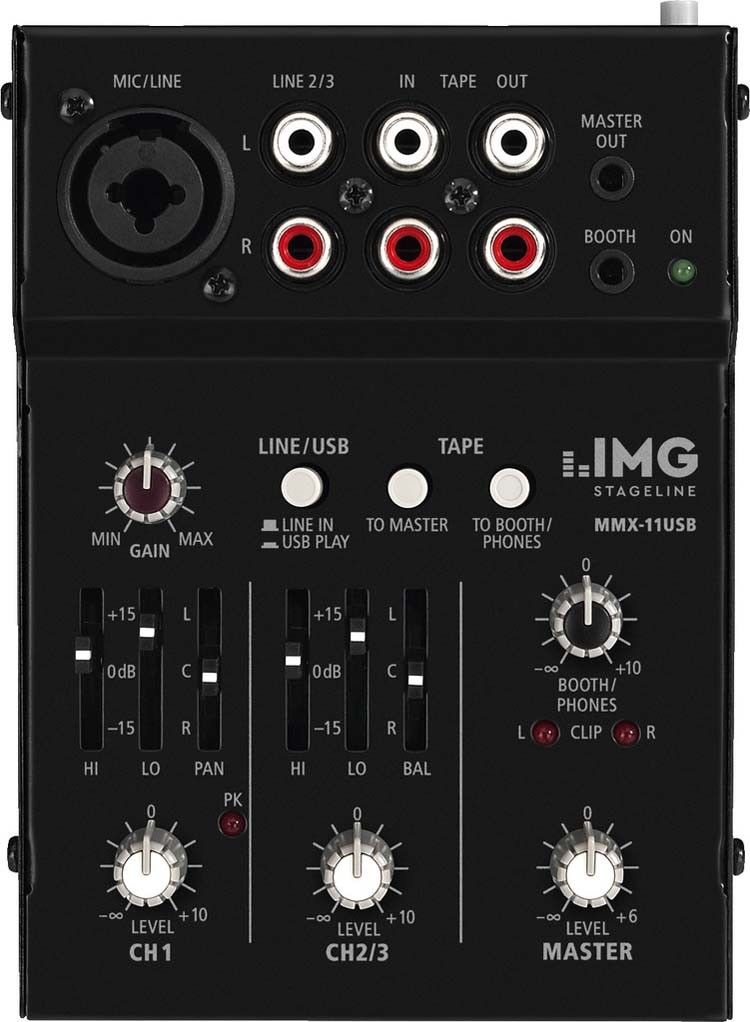 Mischpult MMX-11USB Mischpult MMX-11USB