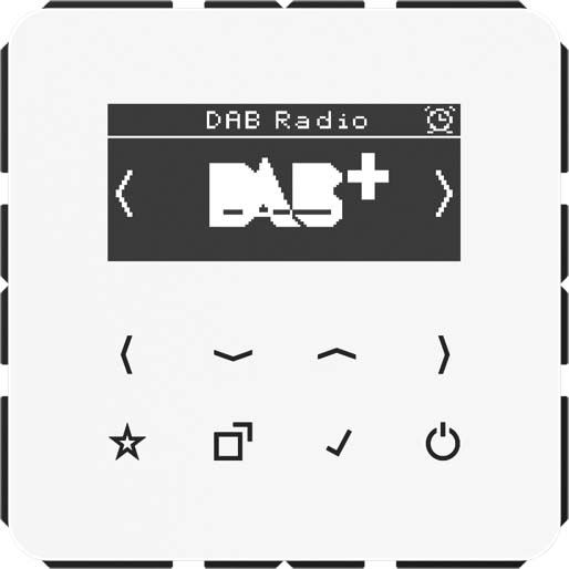 Smart DAB+ Digitalradio DAB CD WW alpinweiß Smart DAB+ Digitalradio DAB CD WW alpinweiß