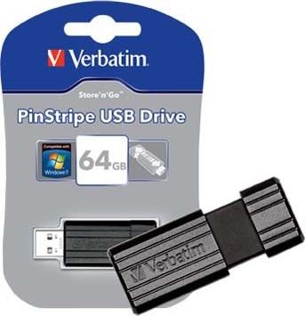 USB-Stick 64GB Pin Stripe 15-020-252 USB-Stick 64GB Pin Stripe 15-020-252