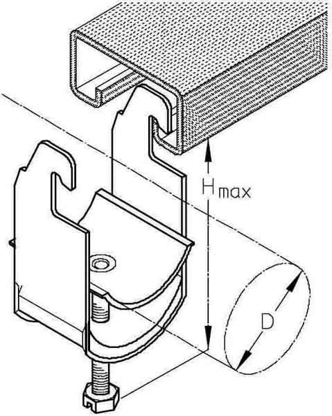Kabelschelle 100 AC Kabelschelle 100 AC