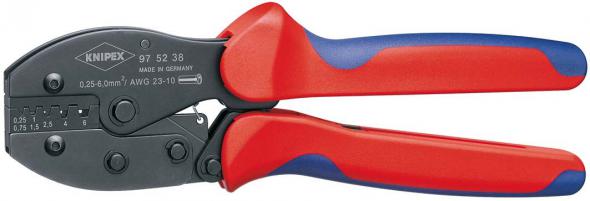 Aderendhülsen-Presszange 97 52 38 SB für 0,25 - 6,00 mm² Aderendhülsen-Presszange 97 52 38 SB für 0,25 - 6,00 mm²