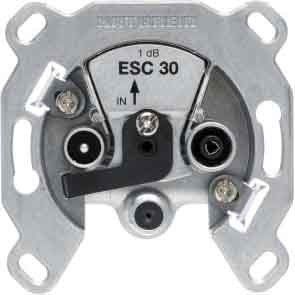 SAT-Steckdose 3-fach ESC 30 SAT-Steckdose 3-fach ESC 30