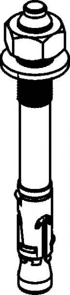 Durchsteckanker DAZ 10X30 Durchsteckanker DAZ 10X30