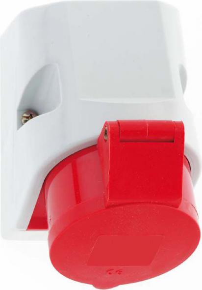 CEE Wandsteckdose 16A 5pol 400V Quick 11906 CEE Wandsteckdose 16A 5pol 400V Quick 11906