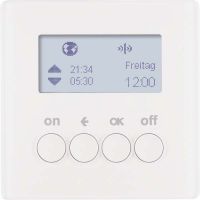 Zeitschaltuhr 85745229 polarweiß samt