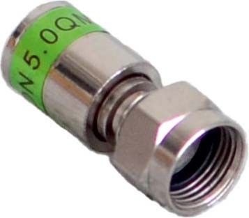F-Kompressionsstecker F 5-QM SHORT KRCOMP F-Kompressionsstecker F 5-QM SHORT KRCOMP