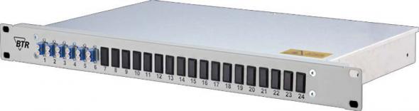 Spleissbox bestückt OpDATfix 6LC-D OS2 Spleissbox bestückt OpDATfix 6LC-D OS2