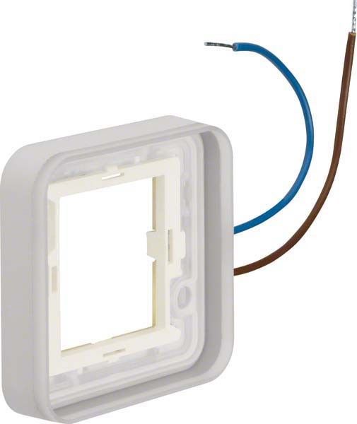 Rahmen 1-fach beleuchtbar 13383503 lichtgrau Rahmen 1-fach beleuchtbar 13383503 lichtgrau