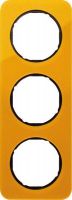Rahmen 3-fach 10132334 orange/schwarz glänzend