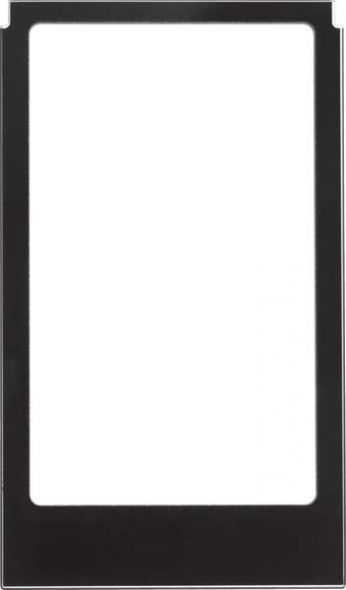 Rahmen eckig sw Glas 13206616 Rahmen eckig sw Glas 13206616