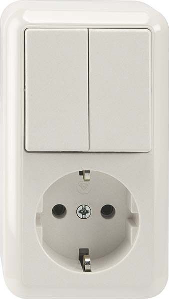 SCHUKO Steckdose polarweiß MEG3498-8719 SCHUKO Steckdose polarweiß MEG3498-8719