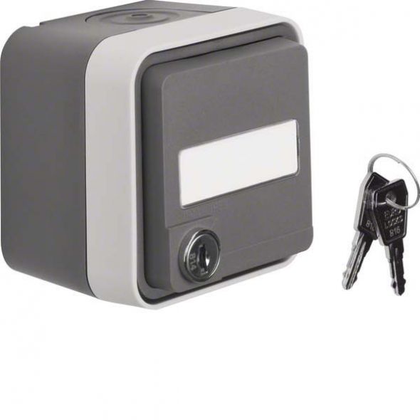 SCHUKO-Steckdose 47393505 grau/lichtgrau matt SCHUKO-Steckdose 47393505 grau/lichtgrau matt
