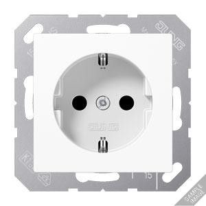 SCHUKO-Steckdose o. Kralle A 1520 N BF KI ANM SCHUKO-Steckdose o. Kralle A 1520 N BF KI ANM