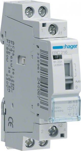 Installationsrelais ERC216 230V 16A 2S Installationsrelais ERC216 230V 16A 2S