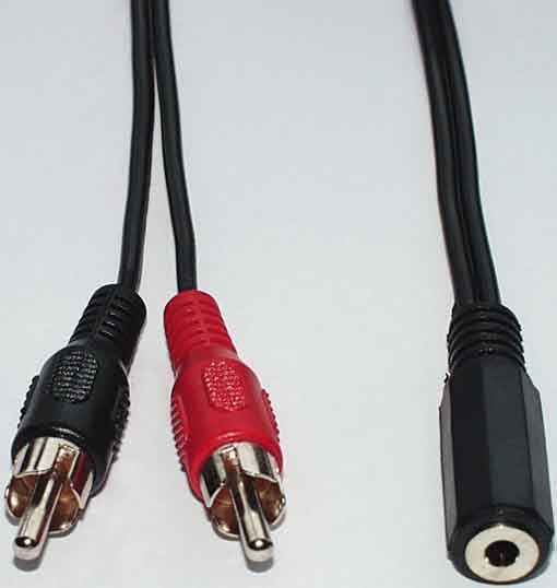 Stereo-Adapterkabel B 132/02 Stereo-Adapterkabel B 132/02