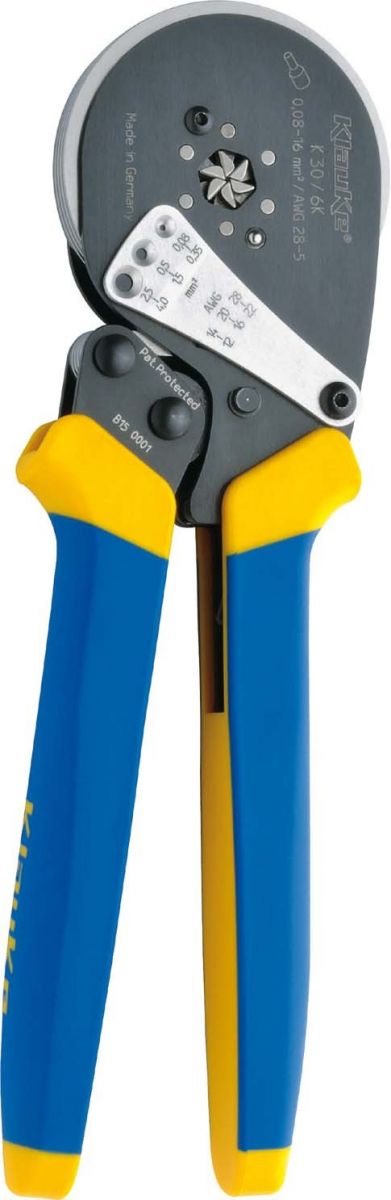 Aderendhülsen-Presszange K30/6K für 0,08 - 16,0 mm² Aderendhülsen-Presszange K30/6K für 0,08 - 16,0 mm²