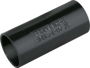 Kunststoffsteckmuffe SMSKu-E-UV 50mm schwarz