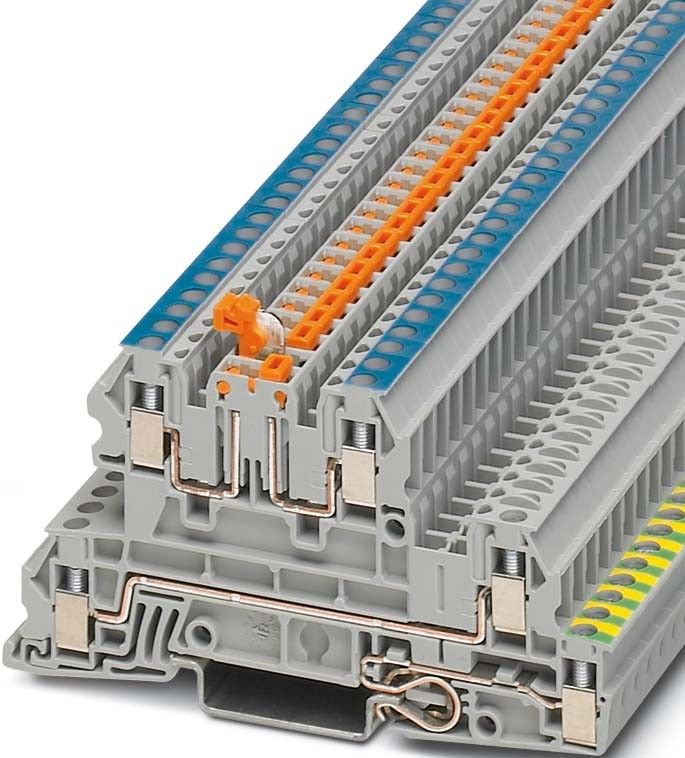 UTI 2,5-PE/L/NTB Installationsetagenklemme UTI 2,5-PE/L/NTB Installationsetagenklemme