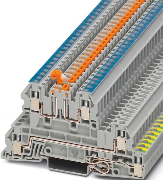 UTI 2,5-PE/L/NTB Installationsetagenklemme UTI 2,5-PE/L/NTB Installationsetagenklemme