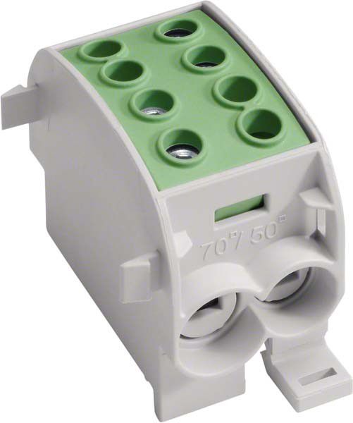 Hauptl.-Abzweig. KH70GN grün,1-pol,2x70/2x50mm² Hauptl.-Abzweig. KH70GN grün,1-pol,2x70/2x50mm²